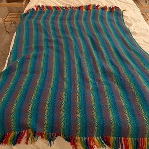 Handmade in Peru, this is 100% baby alpaca wool, so soft and warm.